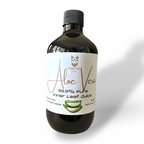 Power Tea Aloe Vera 99.9% Inner Leaf Juice 500ml – Power Tea Australia