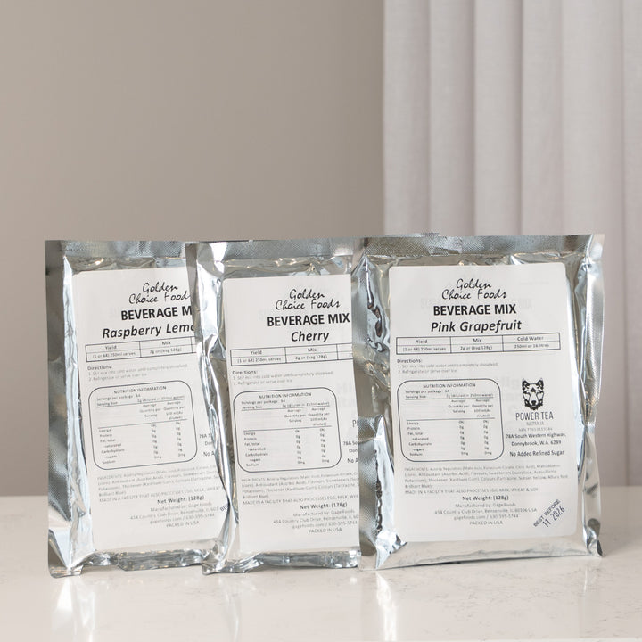 Golden Choice Gage Foods Beverage Mixes 128 Gram Bags – Power Tea Australia