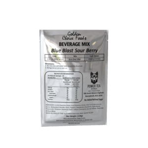 Blue Blast Sour Berry Golden Choice Gage Foods Beverage Mix 128g