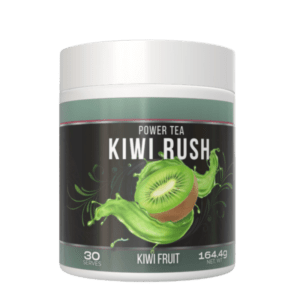 Power Tea Kiwi Rush Kiwi Flavour 30 Serve Scoop and Go tub